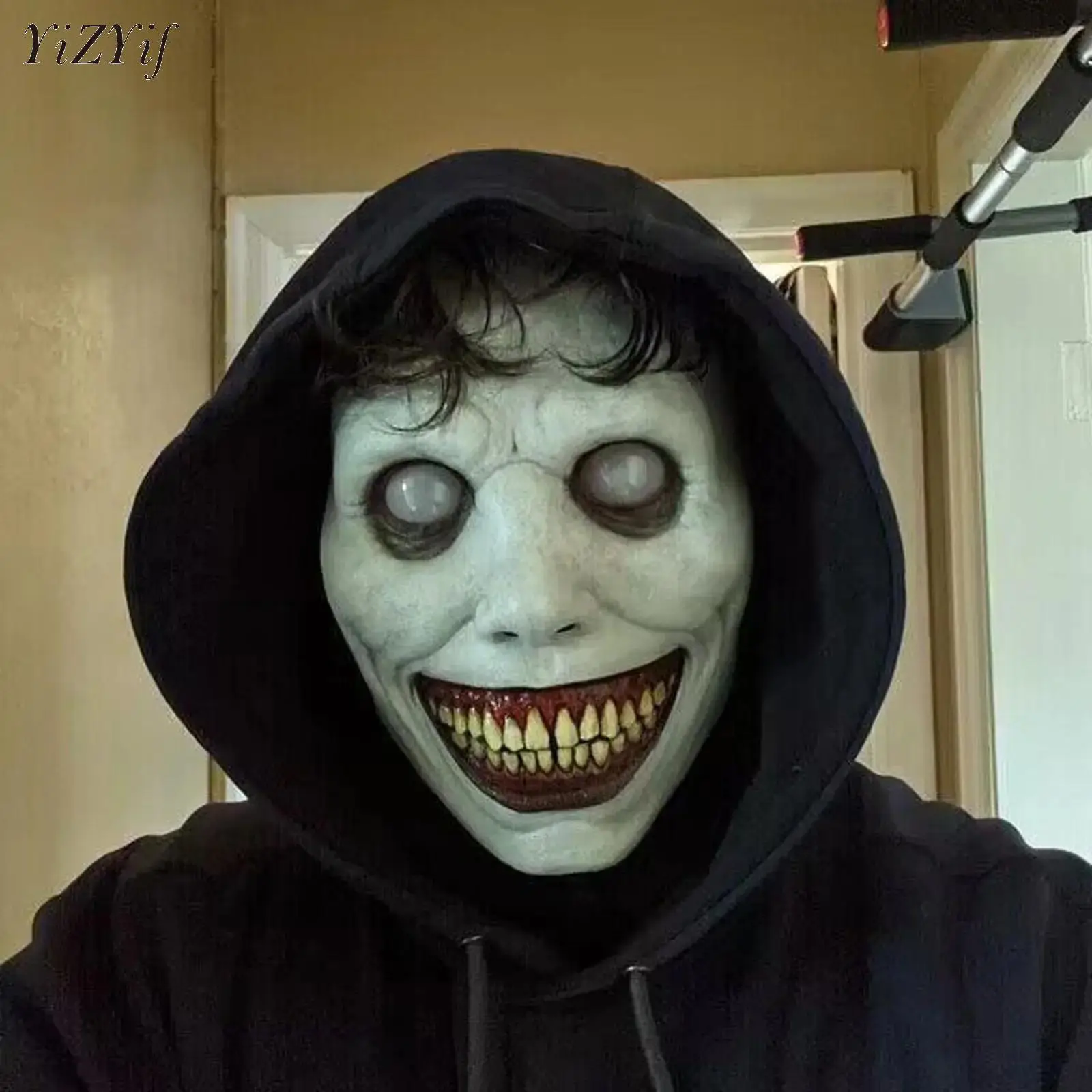 Scary Halloween Mask Realistic Latex Mask Creepy Horror Mask for Adult Kid Halloween Costume Cosplay Themed Party White Eye Mask
Scary Halloween Mask Realistic Latex Mask Creepy Horror Mask for Adult Kid Halloween Costume Cosplay Themed Party White Eye Mask