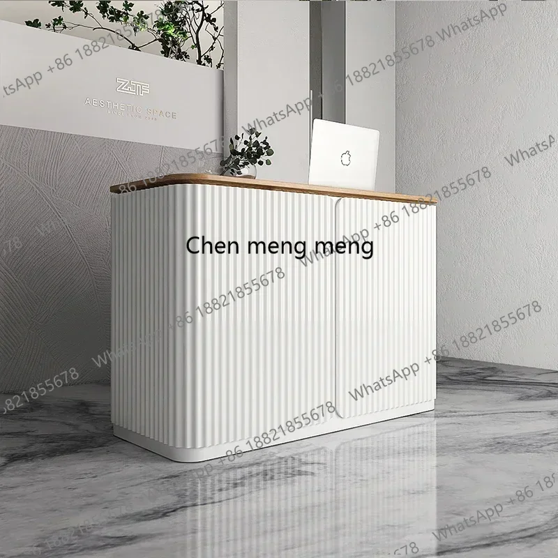Cream Style Reception Desks Checkout Counter Wooden Cashier Reception Desks Front Desk Modern Office Furniture
Cream Style Reception Desks Checkout Counter Wooden Cashier Reception Desks Front Desk Modern Office Furniture