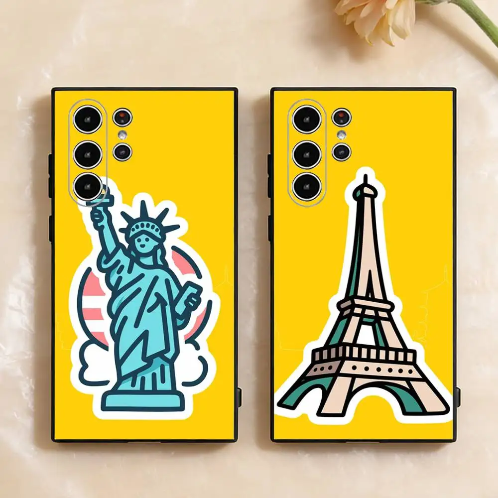 World Famous Landmark Phone Case for Samsung Galaxy S22 S23 S24 S25 FE Ultra 5G Silicone Classic Shockproof Case
World Famous Landmark Phone Case for Samsung Galaxy S22 S23 S24 S25 FE Ultra 5G Silicone Classic Shockproof Case