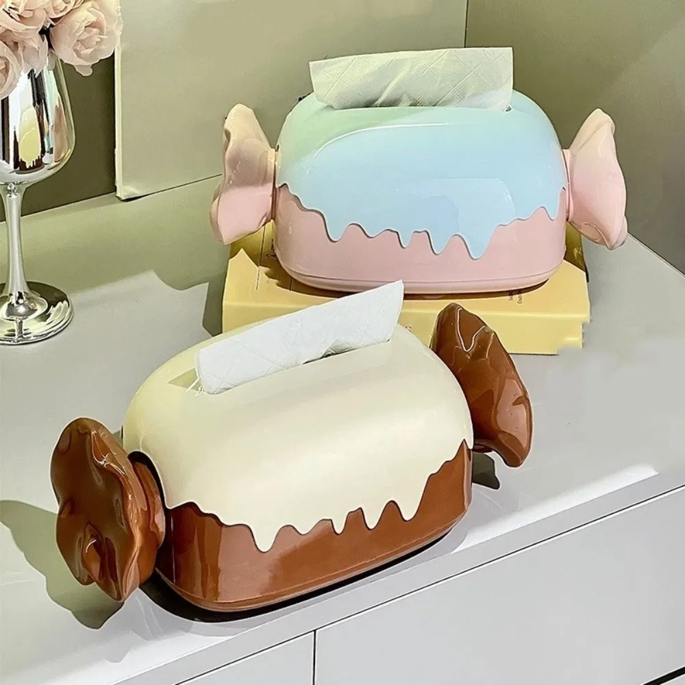Cartoon Candy Tissue Box Plastic Large Capacity Paper Container Decorative Exquisite Paper Towel Dispenser Living Room
Cartoon Candy Tissue Box Plastic Large Capacity Paper Container Decorative Exquisite Paper Towel Dispenser Living Room