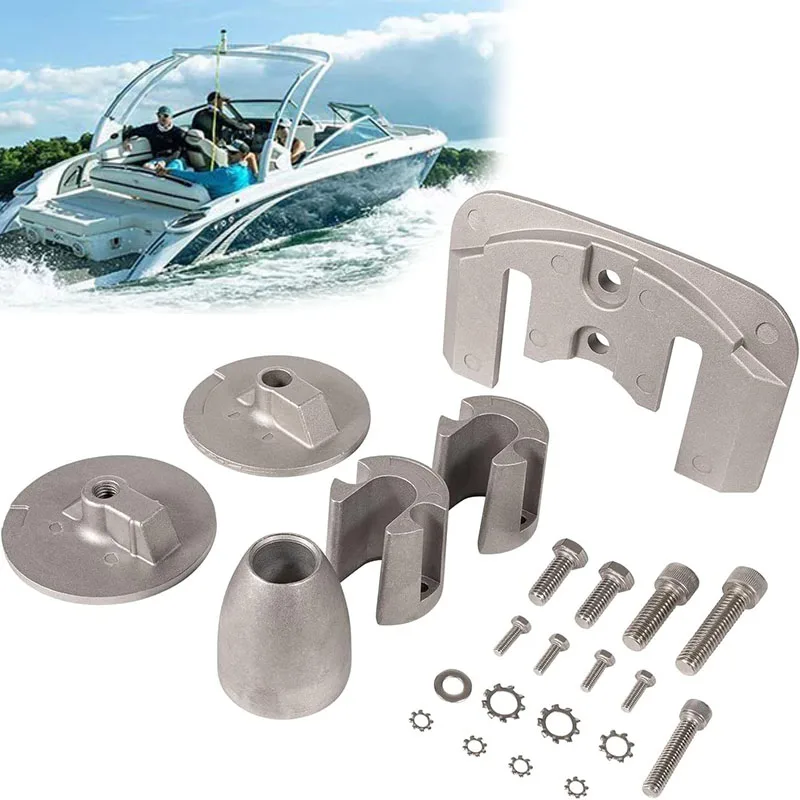 CMBRAVO3KITA Aluminum Anode Kit for Mercury Bravo III Bravo 3 2004 to Present Replace OEM 888761Q02, 888761Q04
CMBRAVO3KITA Aluminum Anode Kit for Mercury Bravo III Bravo 3 2004 to Present Replace OEM 888761Q02, 888761Q04