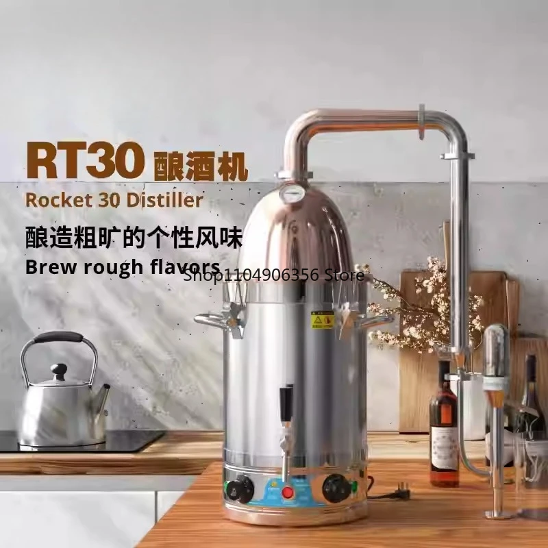 for 30L Home Distiller Electric Heating Equipment Copper Column Spirits Brewing DIY Spirits Vodka Rum Moonlight Wine
for 30L Home Distiller Electric Heating Equipment Copper Column Spirits Brewing DIY Spirits Vodka Rum Moonlight Wine