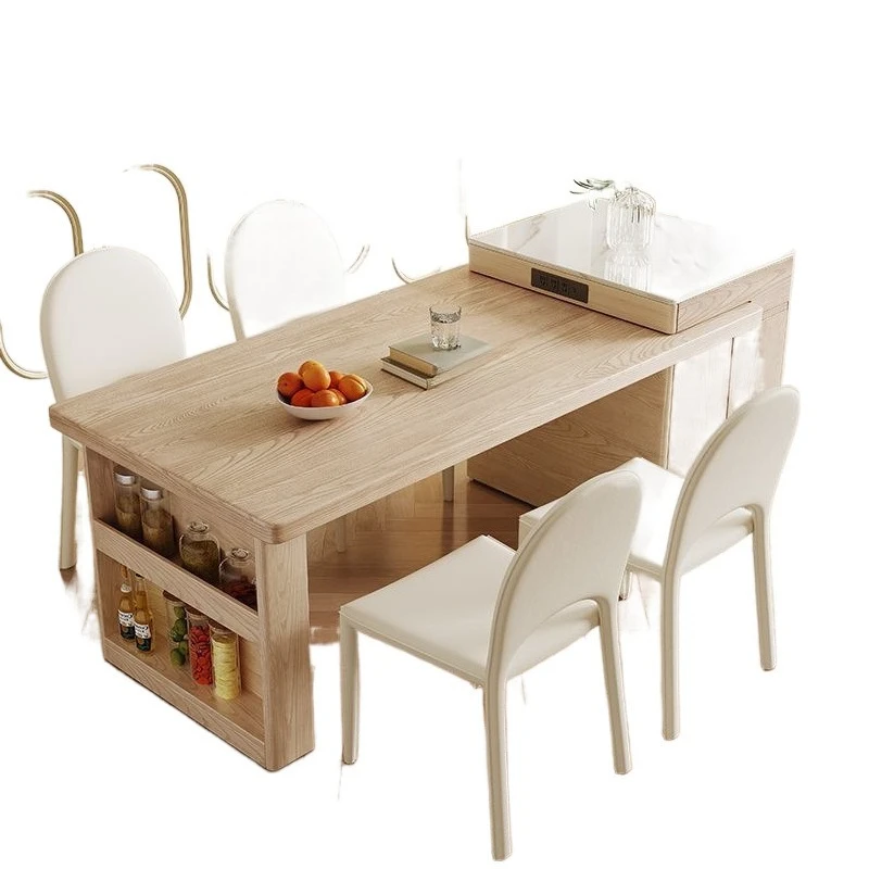 High-end solid wood island integrated dining table, household light luxury down table restaurant middle guide table plus dining
High-end solid wood island integrated dining table, household light luxury down table restaurant middle guide table plus dining