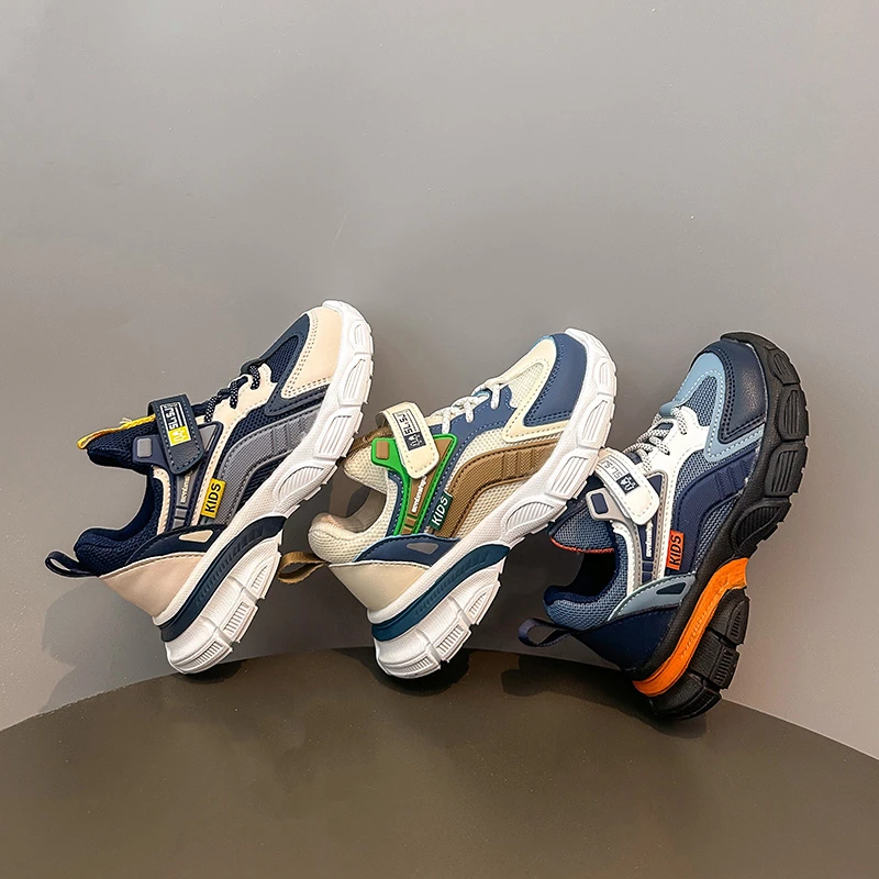 Children Sneakers Casual Handsome Kids Running Shoes Comfortable Non-slip 2025 Autumn New Students Sports Shoes Thick Soft Sole
Children Sneakers Casual Handsome Kids Running Shoes Comfortable Non-slip 2025 Autumn New Students Sports Shoes Thick Soft Sole