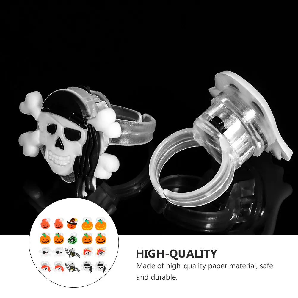 20Pcs Glowing Halloween Rings Mixed Styles Bat Spider Pumpkin Shapes Perfect Party Favors Kids Trick Treat Flashing Luminous
20Pcs Glowing Halloween Rings Mixed Styles Bat Spider Pumpkin Shapes Perfect Party Favors Kids Trick Treat Flashing Luminous