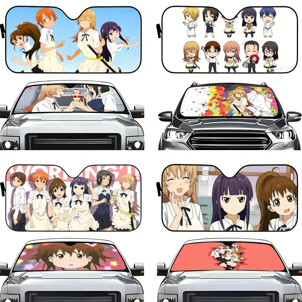 Anime W-Working Sun Visor Car Windshield Sunshade Foldable Automotive Protection Sun Block Cover
Anime W-Working Sun Visor Car Windshield Sunshade Foldable Automotive Protection Sun Block Cover