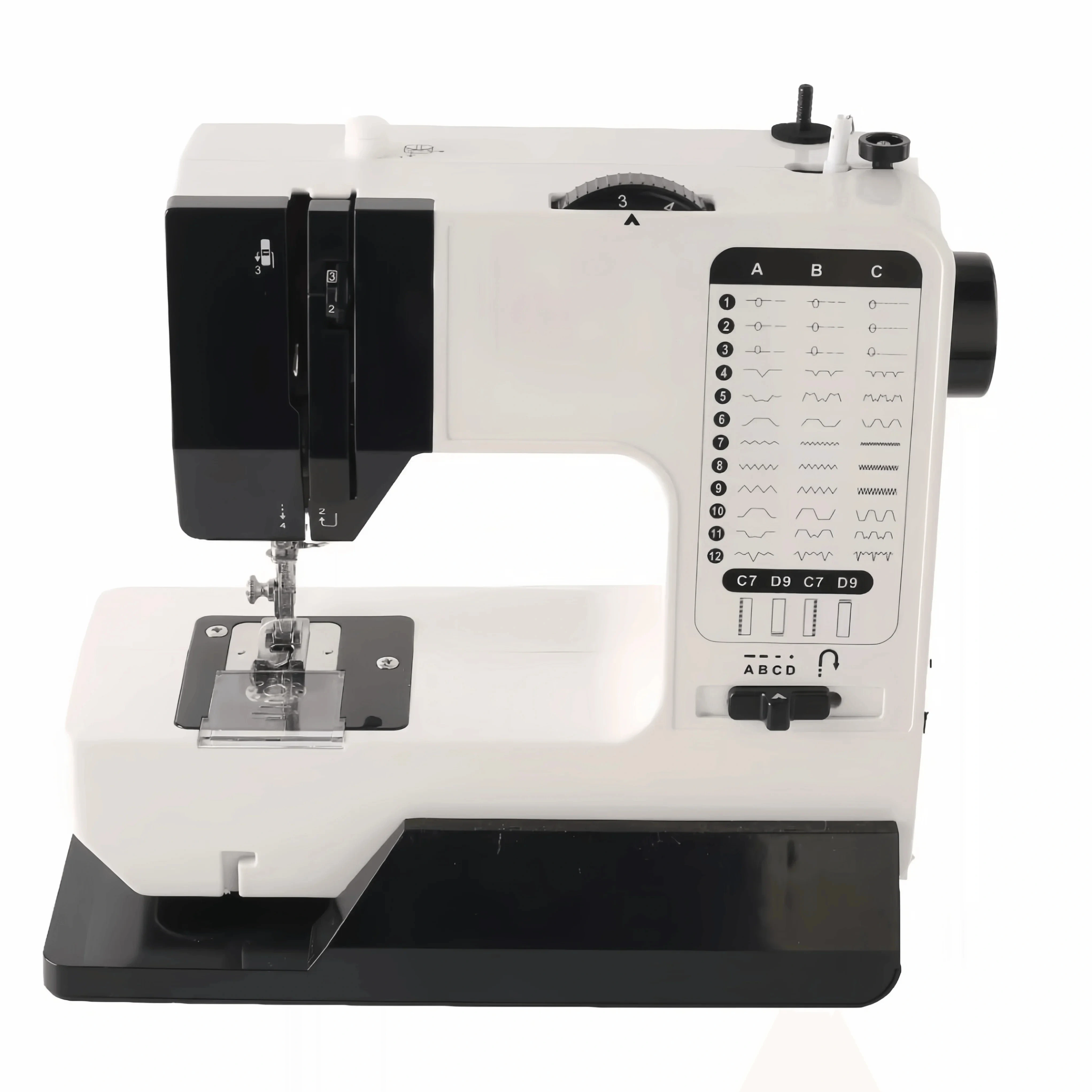 UFR-738A Household Sewing Machine Multifunctional Portable Replaceable Presser Foot Backstitch Button Electric With Pedal Table
UFR-738A Household Sewing Machine Multifunctional Portable Replaceable Presser Foot Backstitch Button Electric With Pedal Table