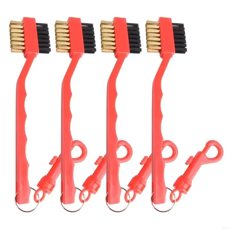 Nylon & Bristle Golfs Brush Head and Nonslip Comfortable Grip Golfs Club Cleaner
Nylon & Bristle Golfs Brush Head and Nonslip Comfortable Grip Golfs Club Cleaner