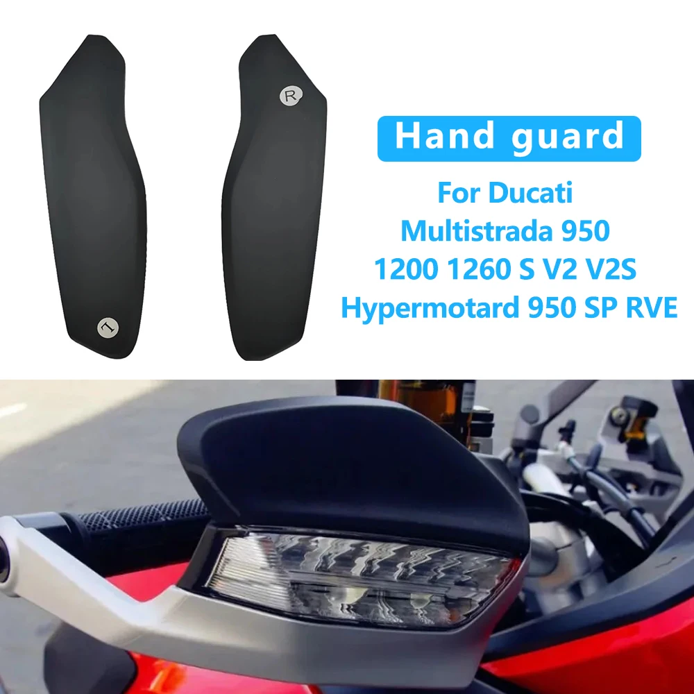 For Ducati Multistrada 950 1200 1260 S V2 V2S Hypermotard 950 SP RVE Motorcycle Handguard CoverHand Guard Protector Accessories
For Ducati Multistrada 950 1200 1260 S V2 V2S Hypermotard 950 SP RVE Motorcycle Handguard CoverHand Guard Protector Accessories