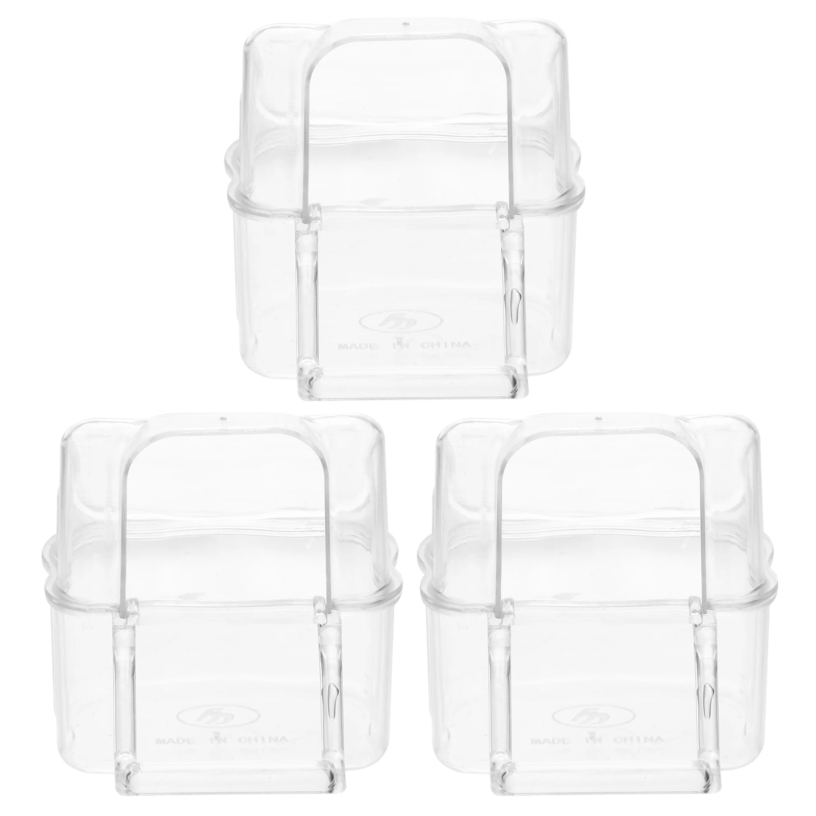 3 pcs Pet Food Box Set Acrylic Bird Feeders Safe Transparent Cage Container for Parrot Thickening Durable Anti Splash Easy
3 pcs Pet Food Box Set Acrylic Bird Feeders Safe Transparent Cage Container for Parrot Thickening Durable Anti Splash Easy