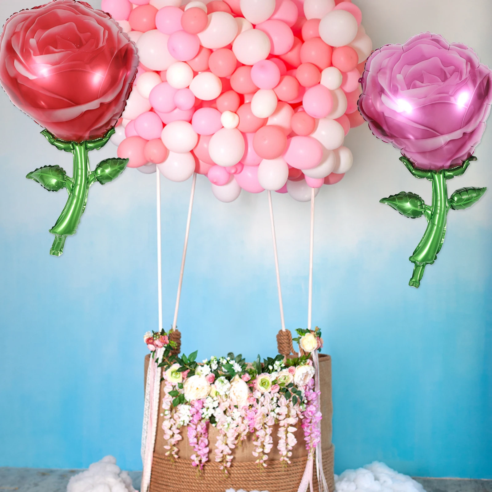4pcs Rose Balloons Red for Valentines Mother's Day Wedding Party Decorations Valentines Day Decoration Balloon
4pcs Rose Balloons Red for Valentines Mother's Day Wedding Party Decorations Valentines Day Decoration Balloon