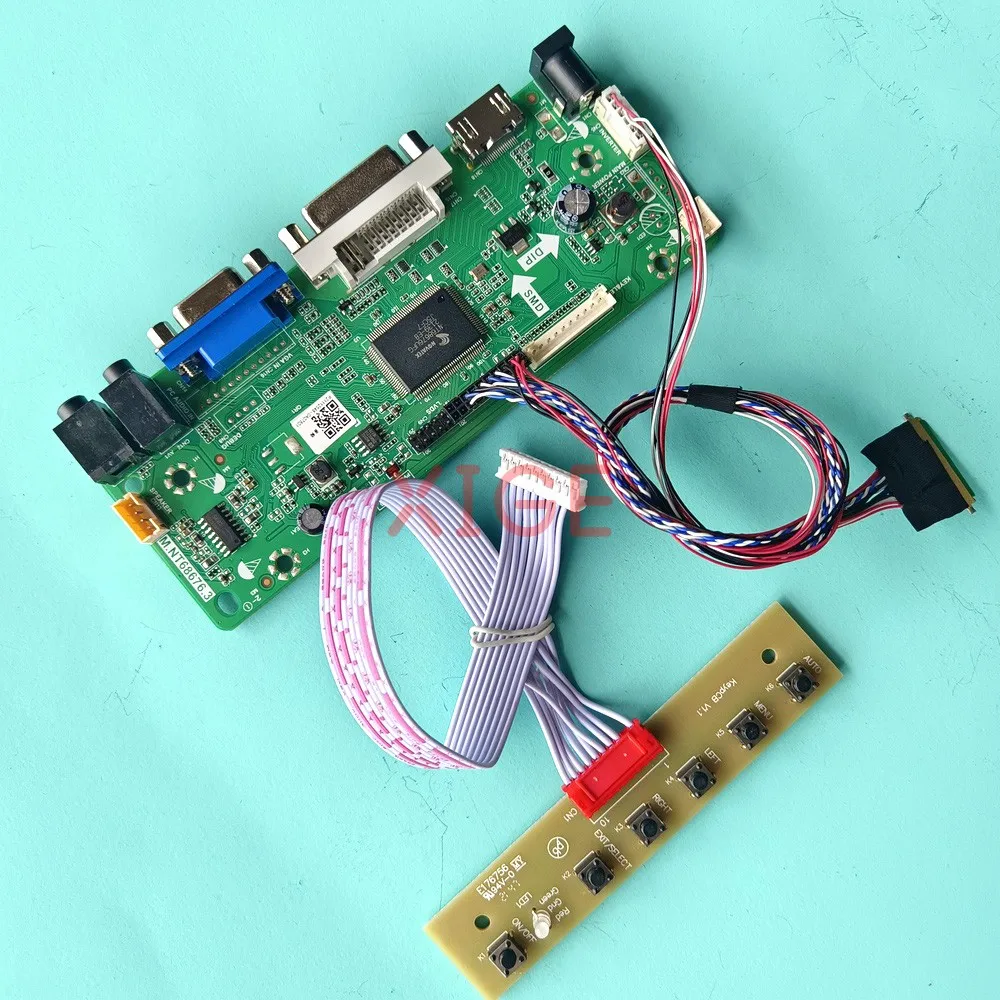Комплект «сделай сам» для B140XW02 V1/V2 B140XW03 V0/V1 40-контактный LVDS VGA DVI 14 "1366x768 HDMI-совместимый драйвер экрана ноутбука, плата контроллера
Комплект «сделай сам» для B140XW02 V1/V2 B140XW03 V0/V1 40-контактный LVDS VGA DVI 14 "1366x768 HDMI-совместимый драйвер экрана ноутбука, плата контроллера