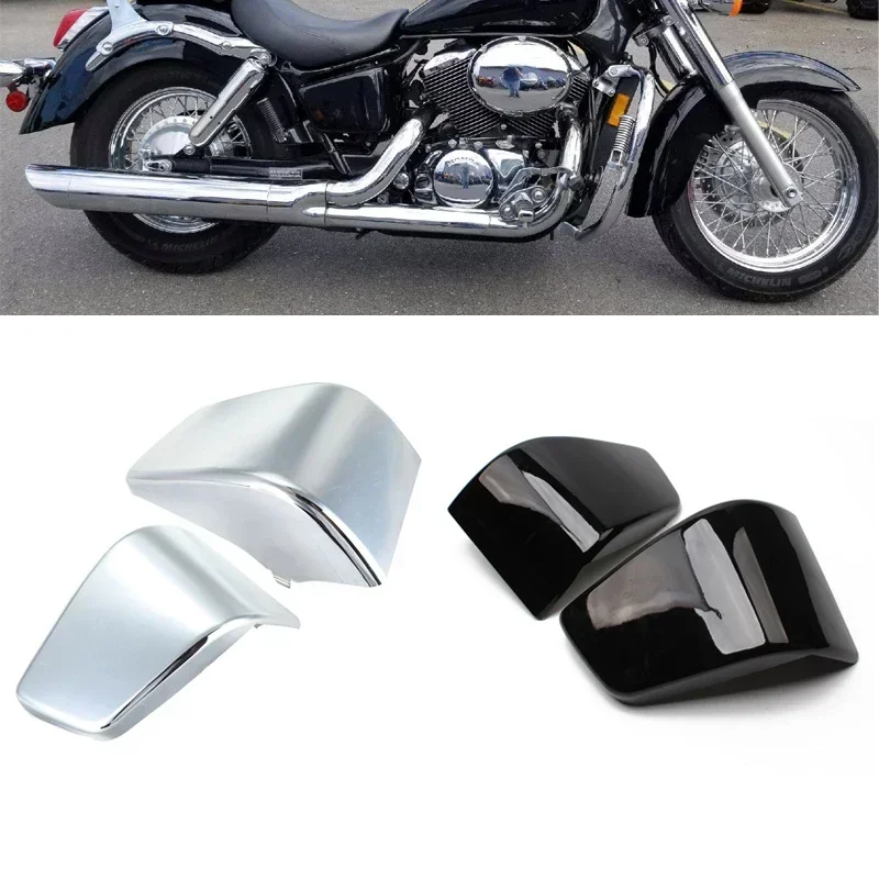 Chrome Black ABS Motorcycle Side Fairings Battery Cover Guard For Honda Shadow ACE VT400 VT750 VT 400 750 1997-2003
Chrome Black ABS Motorcycle Side Fairings Battery Cover Guard For Honda Shadow ACE VT400 VT750 VT 400 750 1997-2003