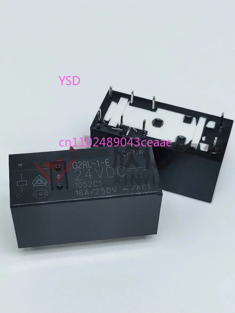 10pcs new original G2RL 1 E relay 8Pin 16A 250V AC 5V12V24V DC
10pcs new original G2RL 1 E relay 8Pin 16A 250V AC 5V12V24V DC
