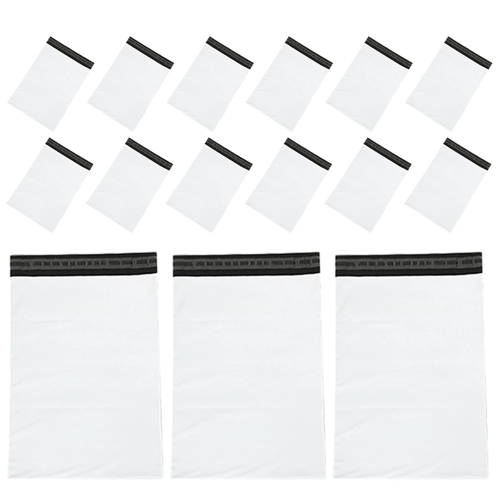 100 Pcs White Self Adhesive Packaging Bags 14x26cm Thickened Mailer Envelopes for Shipping Leak Proof Tough Flexible Packing
100 Pcs White Self Adhesive Packaging Bags 14x26cm Thickened Mailer Envelopes for Shipping Leak Proof Tough Flexible Packing