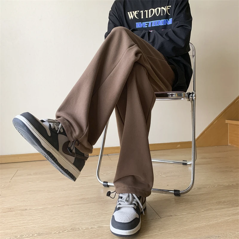 Мужские спортивные брюки American Sle в стиле ретро, прямого кроя, свободные, для весны и осени, новые
Мужские спортивные брюки American Sle в стиле ретро, прямого кроя, свободные, для весны и осени, новые