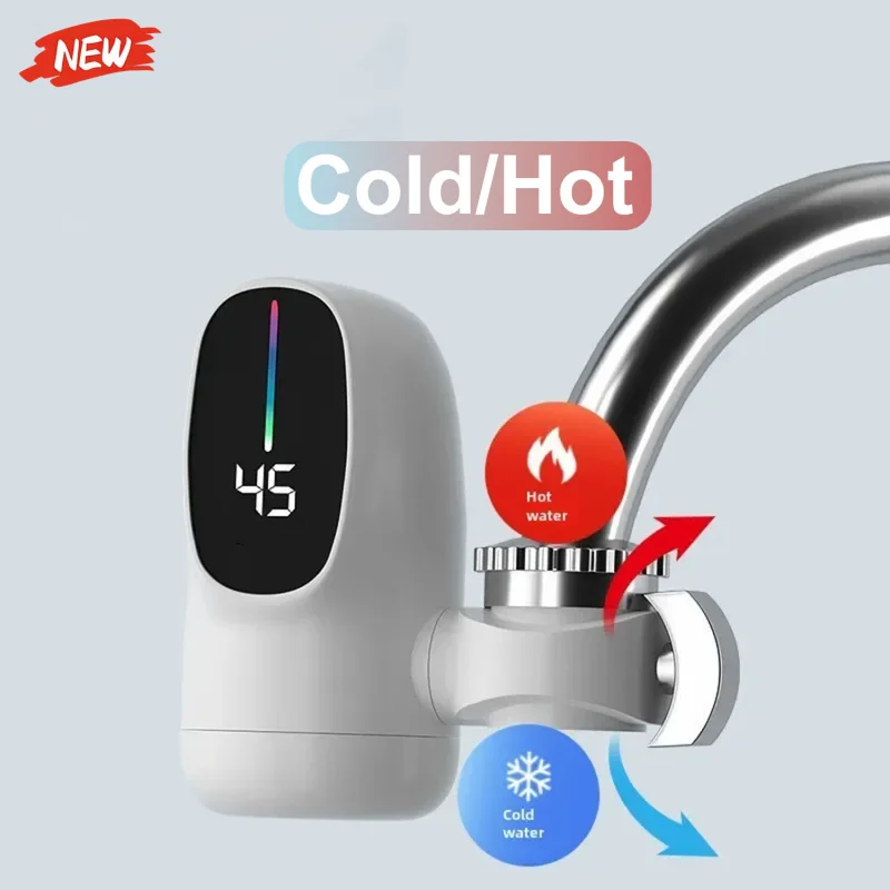 2026 3000W Rapid Heating Instant Hot Water Heater Faucet Electric Tankless for Kitchen Fast Heating Tap with Temperature Display
2026 3000W Rapid Heating Instant Hot Water Heater Faucet Electric Tankless for Kitchen Fast Heating Tap with Temperature Display