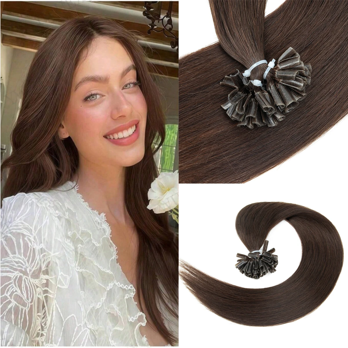 Keratin Pre Bond Hair Extensions 50pcs 100% Remy Human Hair Straight 12-24 inch Mix U Tip Hair Extensions for Volume and Length
Keratin Pre Bond Hair Extensions 50pcs 100% Remy Human Hair Straight 12-24 inch Mix U Tip Hair Extensions for Volume and Length