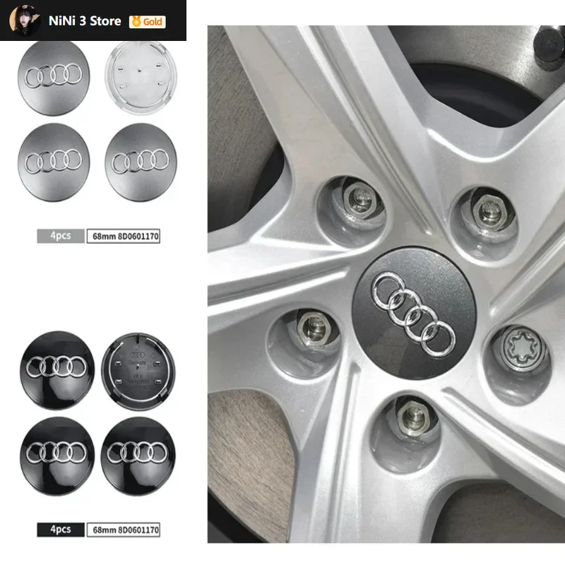 4pcs 60mm 61mm 69mm 68mm Car Styling Wheel Center Cap Hub Replaced Covers For Audi A3 A4 A5 A6 A7 A8 S4 S6 4B0601170 8D0601170
4pcs 60mm 61mm 69mm 68mm Car Styling Wheel Center Cap Hub Replaced Covers For Audi A3 A4 A5 A6 A7 A8 S4 S6 4B0601170 8D0601170
