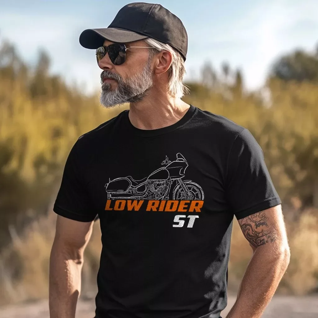Men T Shirt Casual FXLRST Low Rider ST 2022-2024 Motorcycle T-Shirt Graphic Summer Short Sleeves 100% Cotton
Men T Shirt Casual FXLRST Low Rider ST 2022-2024 Motorcycle T-Shirt Graphic Summer Short Sleeves 100% Cotton