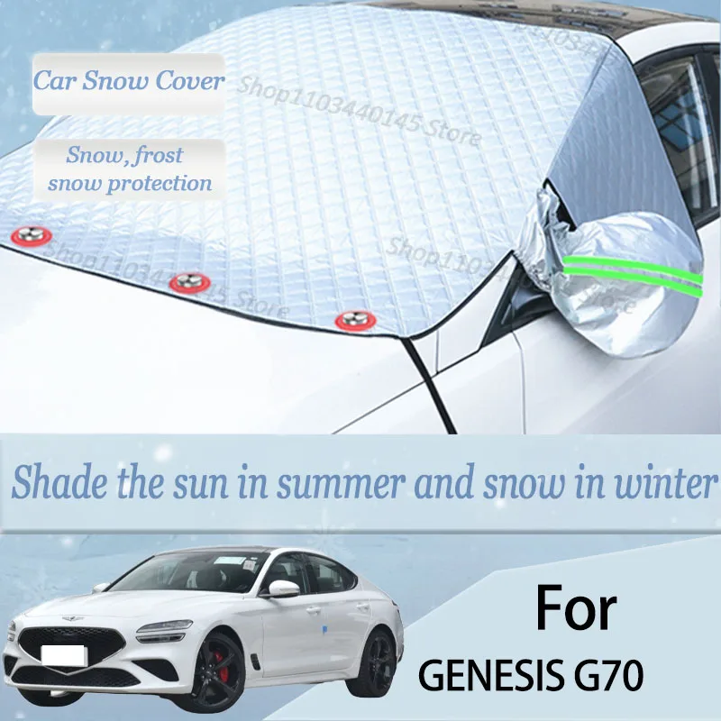 For GENESIS G70 car Snow Windscreen, Snow, Frost, Dust and UV Visor, Winter car clothing, thick magnetic
For GENESIS G70 car Snow Windscreen, Snow, Frost, Dust and UV Visor, Winter car clothing, thick magnetic