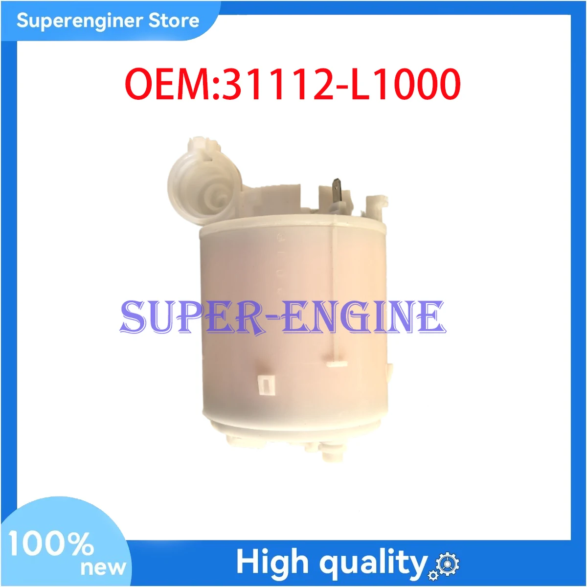 Brand New Fuel Filter 31112-L1000 31112L1000 Fits For Genesis Hyundai Kia G80, Santa Fe, Sportage SANTA CRUZ 21
Brand New Fuel Filter 31112-L1000 31112L1000 Fits For Genesis Hyundai Kia G80, Santa Fe, Sportage SANTA CRUZ 21
