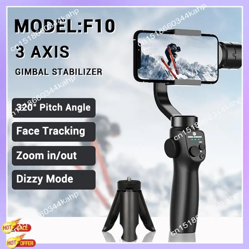 CLCU F10 3-Axis Handheld Gimbal Stabilizer APP Face Tracking Selfie Stick For Smartphone Vlog Anti Shake Video Recording Durable
CLCU F10 3-Axis Handheld Gimbal Stabilizer APP Face Tracking Selfie Stick For Smartphone Vlog Anti Shake Video Recording Durable