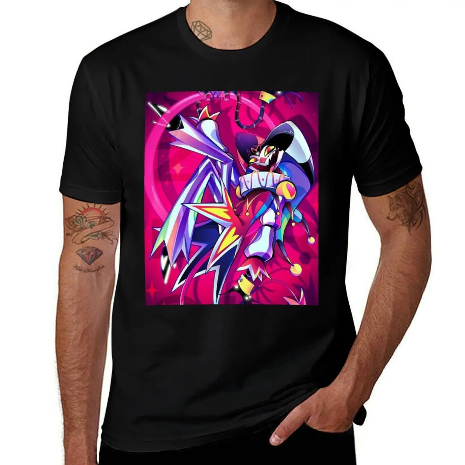 Helluva Boss - Fizzarolli T-Shirt graphic tee shirt anime figures workout shirts for men
Helluva Boss - Fizzarolli T-Shirt graphic tee shirt anime figures workout shirts for men