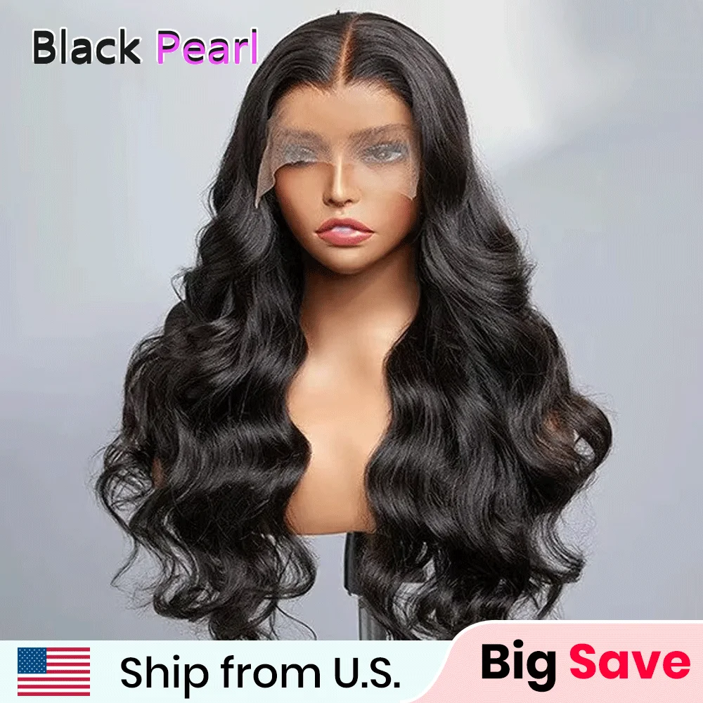 16-32" 180D Brazilian Body Wave Human Hair Wig Pre-Plucked Lace Front Wig with Transparent Lace for Black Women
16-32" 180D Brazilian Body Wave Human Hair Wig Pre-Plucked Lace Front Wig with Transparent Lace for Black Women