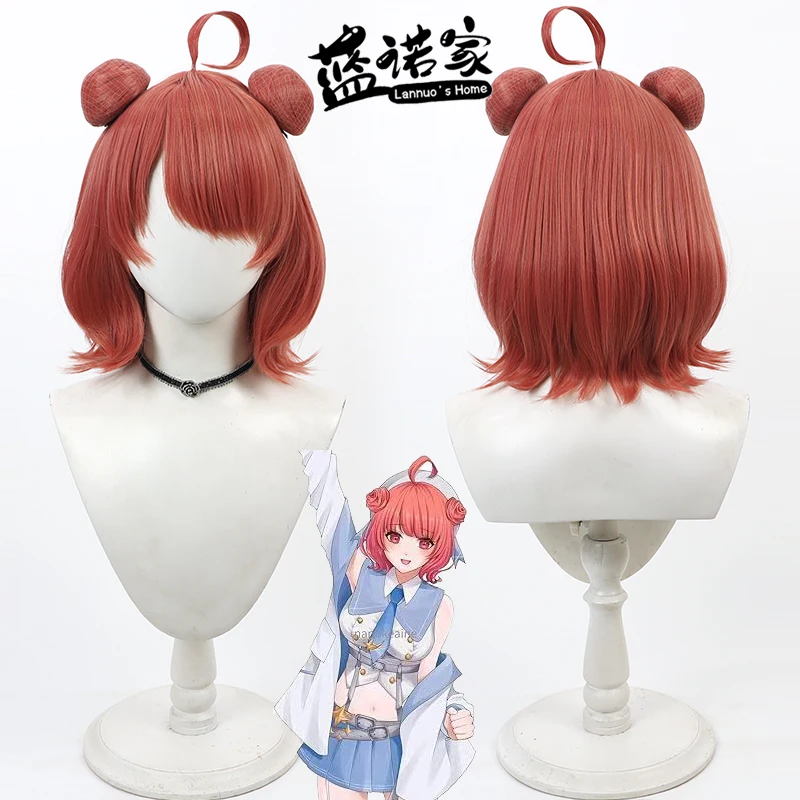Virtual YouTube Vtuber Akari Yumeno Cosplay Wig Halloween Carnival Party Props Synthetic Hair Heat Resistant Fiber + Wig Cap
Virtual YouTube Vtuber Akari Yumeno Cosplay Wig Halloween Carnival Party Props Synthetic Hair Heat Resistant Fiber + Wig Cap