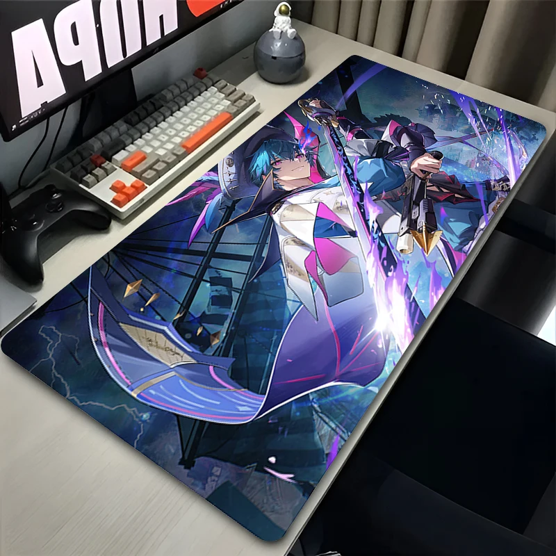 Mouse Pad Wuthering Waves Brant Extended Desk Mouse Mat Laptop Gaming Accessories Keyboard Pad PC Purple Non Slip Anime Mousepad
Mouse Pad Wuthering Waves Brant Extended Desk Mouse Mat Laptop Gaming Accessories Keyboard Pad PC Purple Non Slip Anime Mousepad