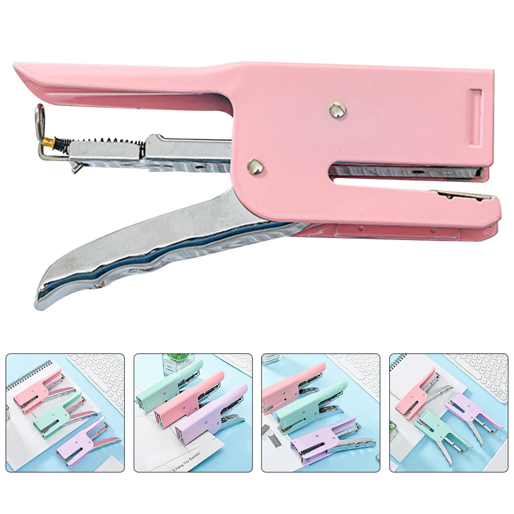 Hand Colored Paper Portable Office Home School Use Daily Use File File Convenient Hand Stapler Stapler Tool
Hand Colored Paper Portable Office Home School Use Daily Use File File Convenient Hand Stapler Stapler Tool