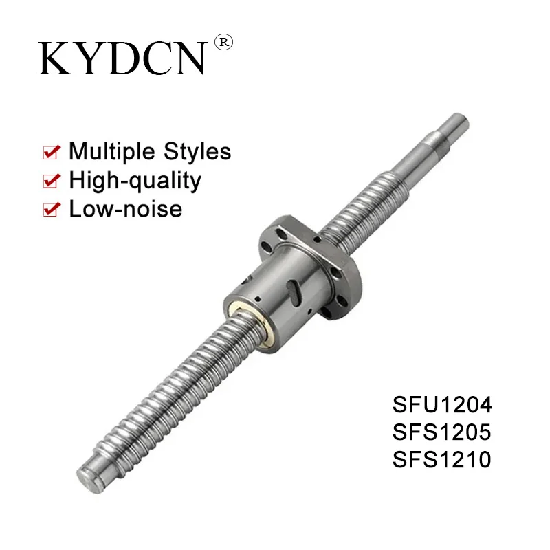 Machined Ball Screw SFU1204 SFS1205 SFS1210 600 650 700 800 900 950mm C7 Roller Ballscrew With Single Ball Nut For CNC Parts
Machined Ball Screw SFU1204 SFS1205 SFS1210 600 650 700 800 900 950mm C7 Roller Ballscrew With Single Ball Nut For CNC Parts 