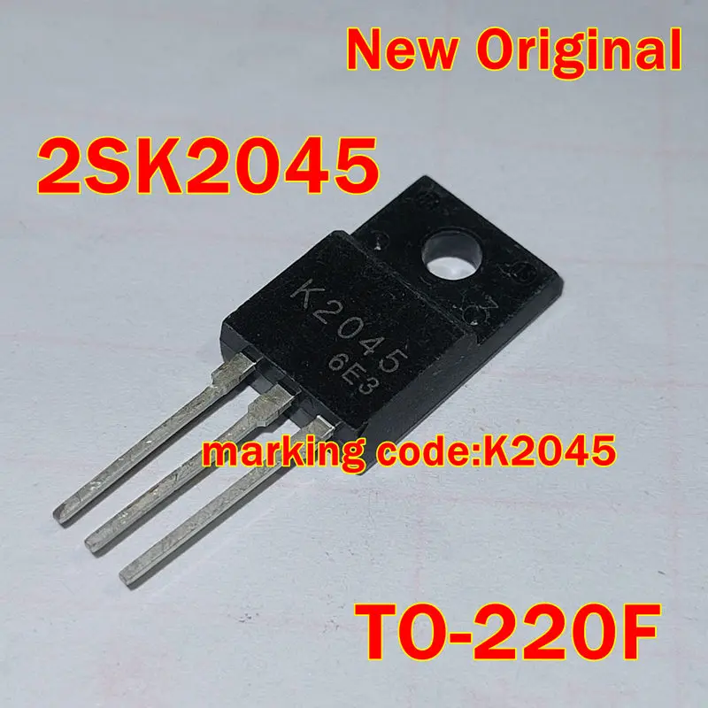 2SK2045 marking code:K2045 TO-220F New Original Ultrahigh-Speed Switching Applications
2SK2045 marking code:K2045 TO-220F New Original Ultrahigh-Speed Switching Applications
