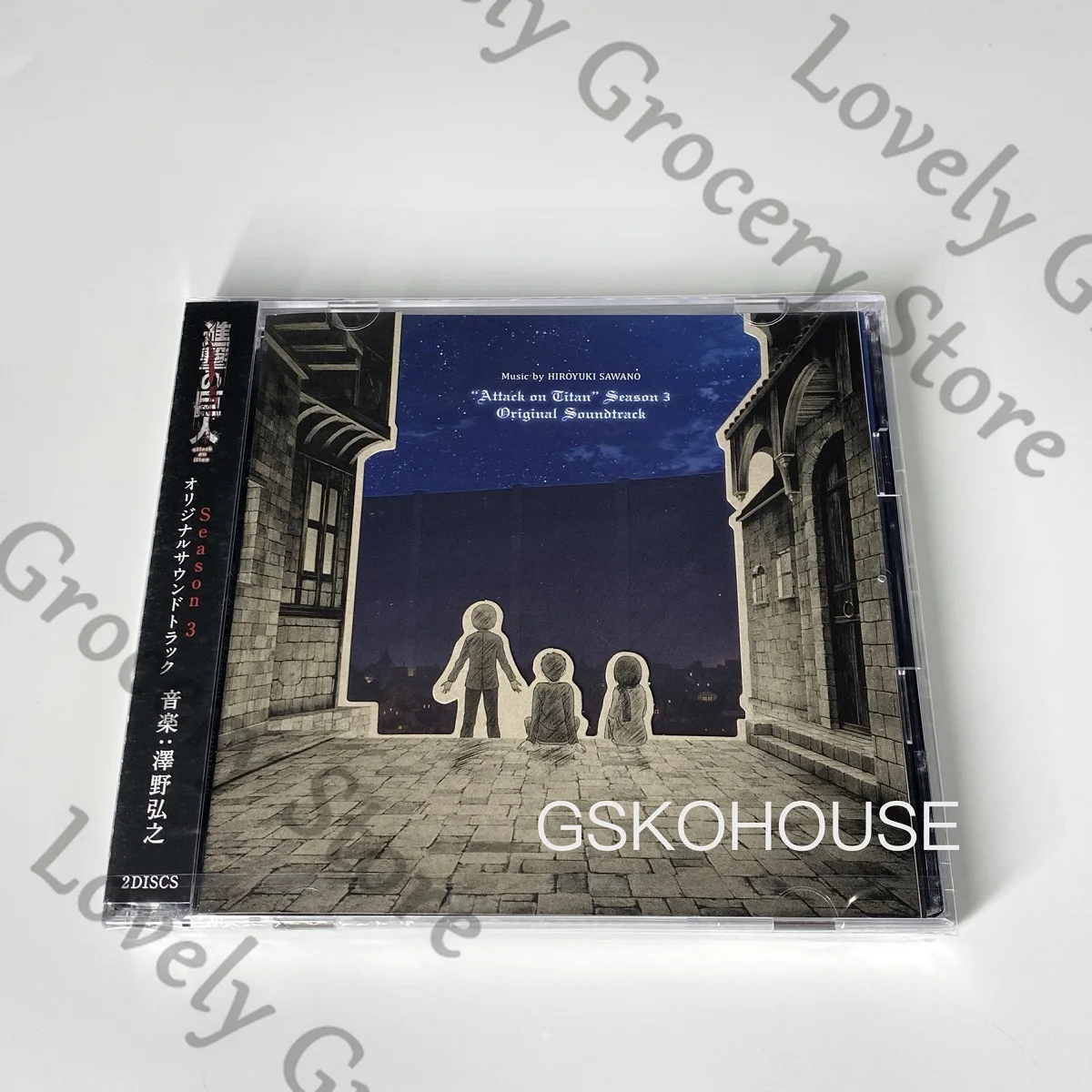 Anime Ataque A Los Titanes Attack on Titan Shingeki No Kyojin Cosplay Cartoon Fans Gift Japanese Version Original Soundtrack CD
Anime Ataque A Los Titanes Attack on Titan Shingeki No Kyojin Cosplay Cartoon Fans Gift Japanese Version Original Soundtrack CD