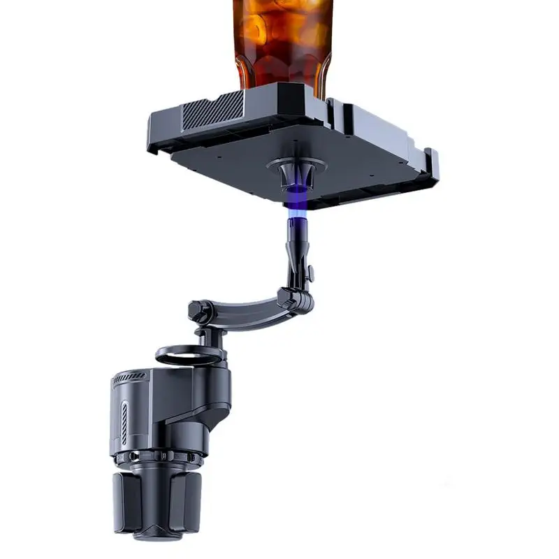 Cup Holder With Tray 360 Degree Rotating Car Cup And Food Holder Tray Adjustable Automotive Eating Table Multi-Use For Minivan
Cup Holder With Tray 360 Degree Rotating Car Cup And Food Holder Tray Adjustable Automotive Eating Table Multi-Use For Minivan