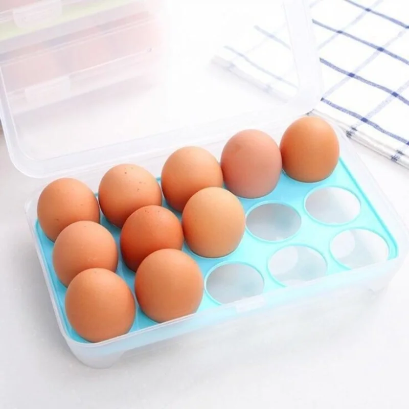 15 Eggs Holder Refrigerator Container Kitchen Storage Foldable Home Box Plastic Kitchen Gadgets Egg Carton Kitchen Items
15 Eggs Holder Refrigerator Container Kitchen Storage Foldable Home Box Plastic Kitchen Gadgets Egg Carton Kitchen Items