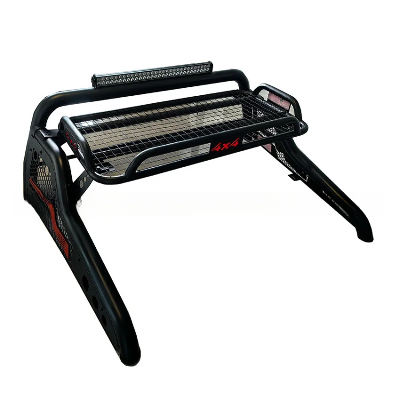 Pickup truck modification accessories include luggage rack, heavy-duty steel roll bar, and vehicle gantry
Pickup truck modification accessories include luggage rack, heavy-duty steel roll bar, and vehicle gantry