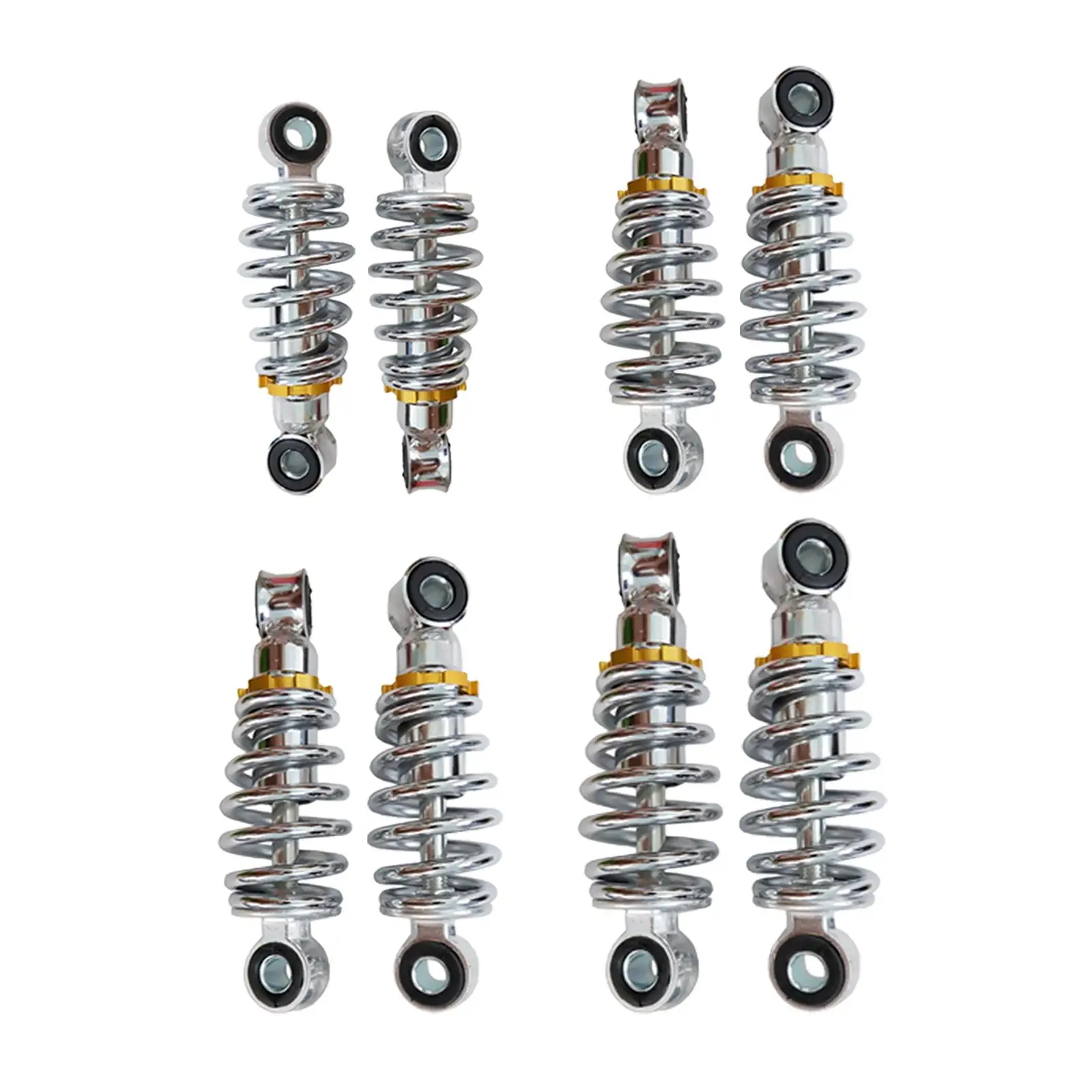 Universal Motorbike Rear Spring Shock Absorber 600lbs 1 Pair Max Loading 270kg High Performance Accessories Premium
Universal Motorbike Rear Spring Shock Absorber 600lbs 1 Pair Max Loading 270kg High Performance Accessories Premium