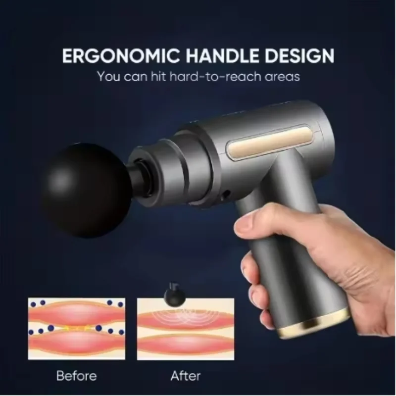 Mini Fascia Gun Wireless Massage Gun Muscle Relaxation Massage Equipment Neck Membrane Rob Cervical Spine Massage Instrument
Mini Fascia Gun Wireless Massage Gun Muscle Relaxation Massage Equipment Neck Membrane Rob Cervical Spine Massage Instrument