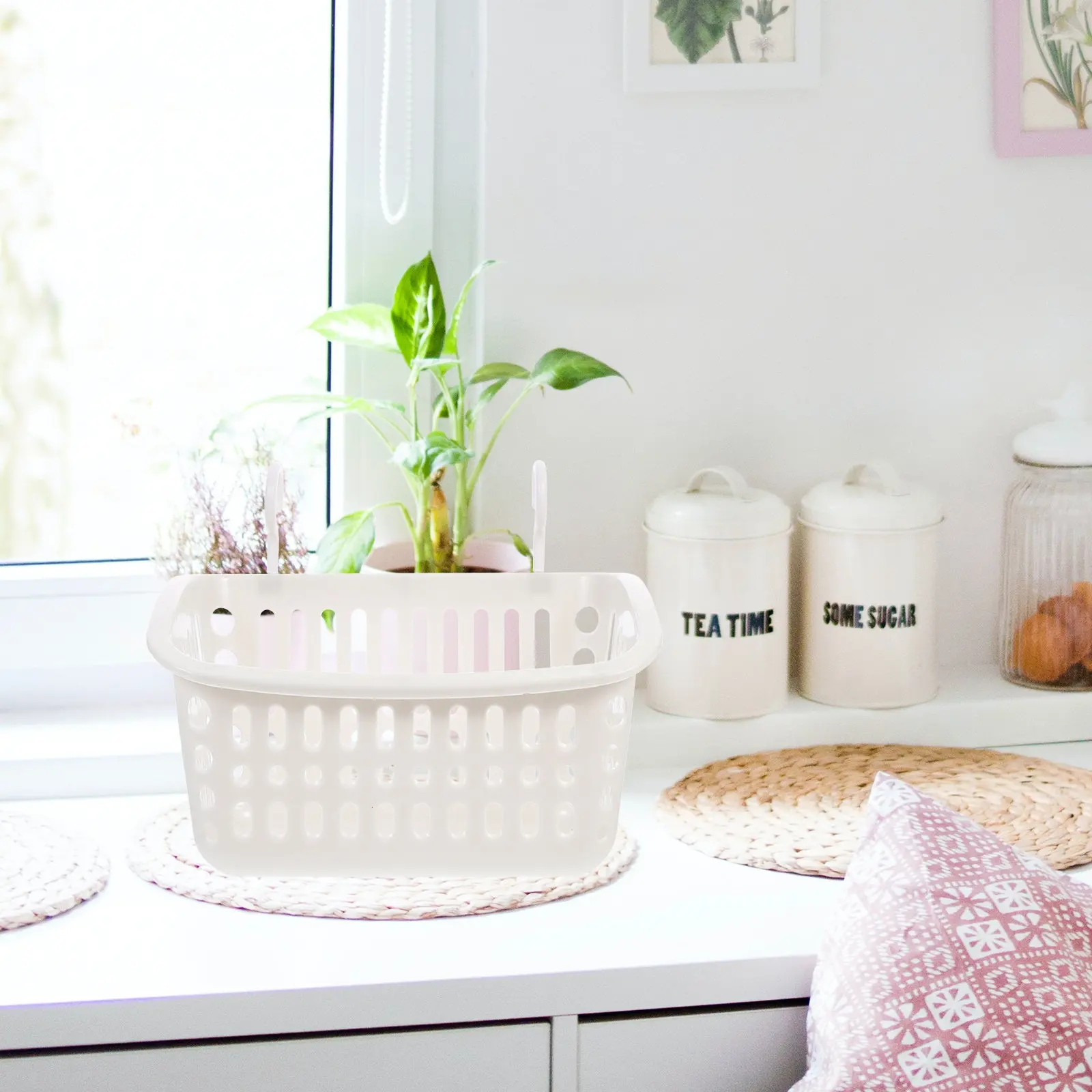 3Pcs Bathroom Hanging Storage Basket for Toiletries Organizer Wall Mounted Plastic Toiletries Holder with Hollow Drain Design
3Pcs Bathroom Hanging Storage Basket for Toiletries Organizer Wall Mounted Plastic Toiletries Holder with Hollow Drain Design