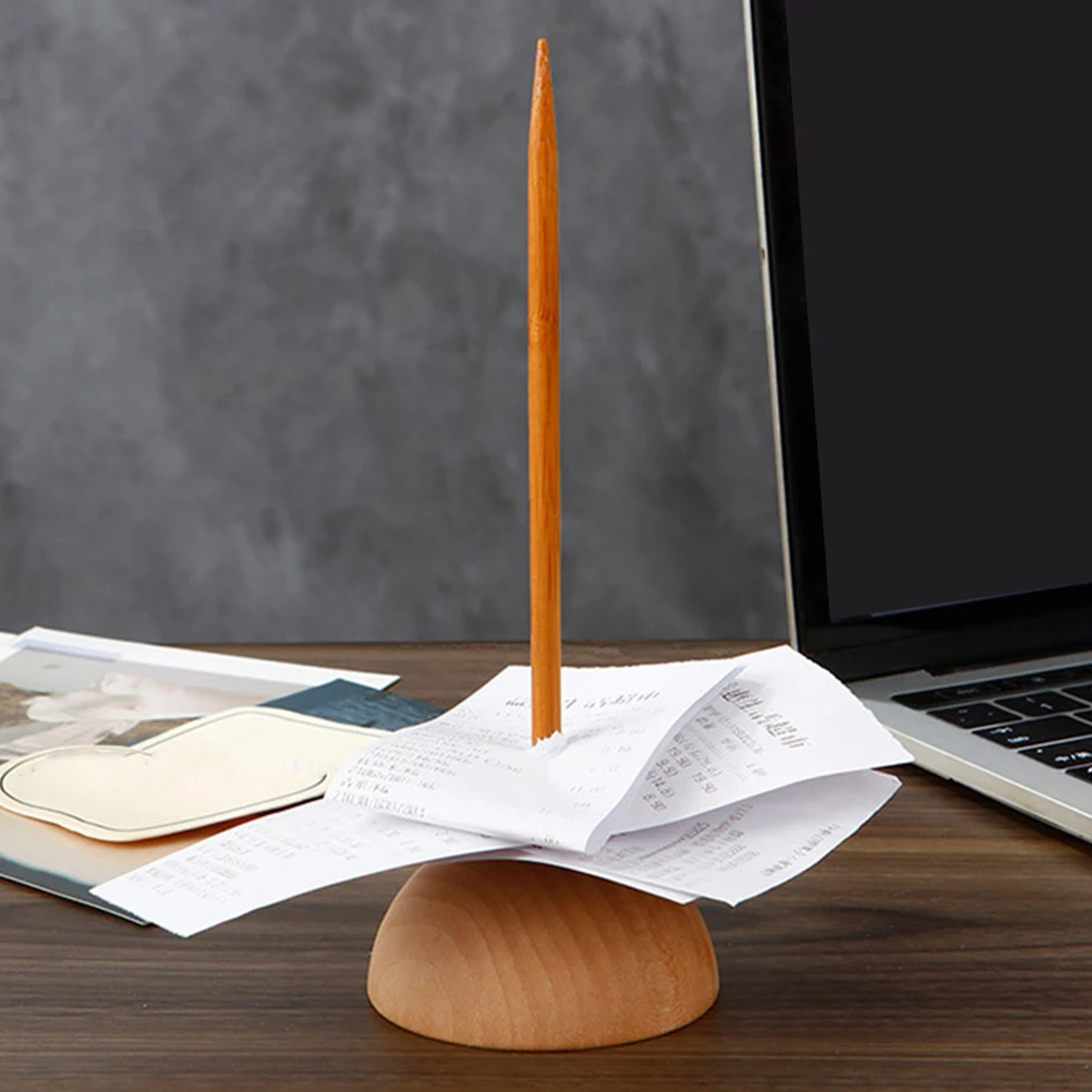 Receipt Storage Holder Office Bill Organizer Desktop Spike Memo Ticket Fork For Restaurant Space-Saving Metal Check 
Receipt Storage Holder Office Bill Organizer Desktop Spike Memo Ticket Fork For Restaurant Space-Saving Metal Check