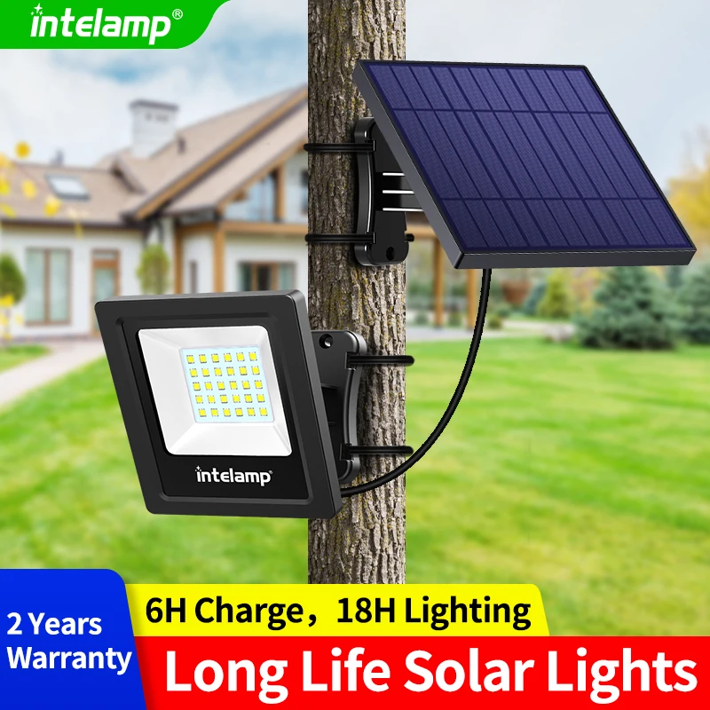 Intelamp Outdoor LED Spotlight Solar Street Wall Security Lights IP65 Waterproof External Solar Lamp For Corridors Garden Porch
Intelamp Outdoor LED Spotlight Solar Street Wall Security Lights IP65 Waterproof External Solar Lamp For Corridors Garden Porch