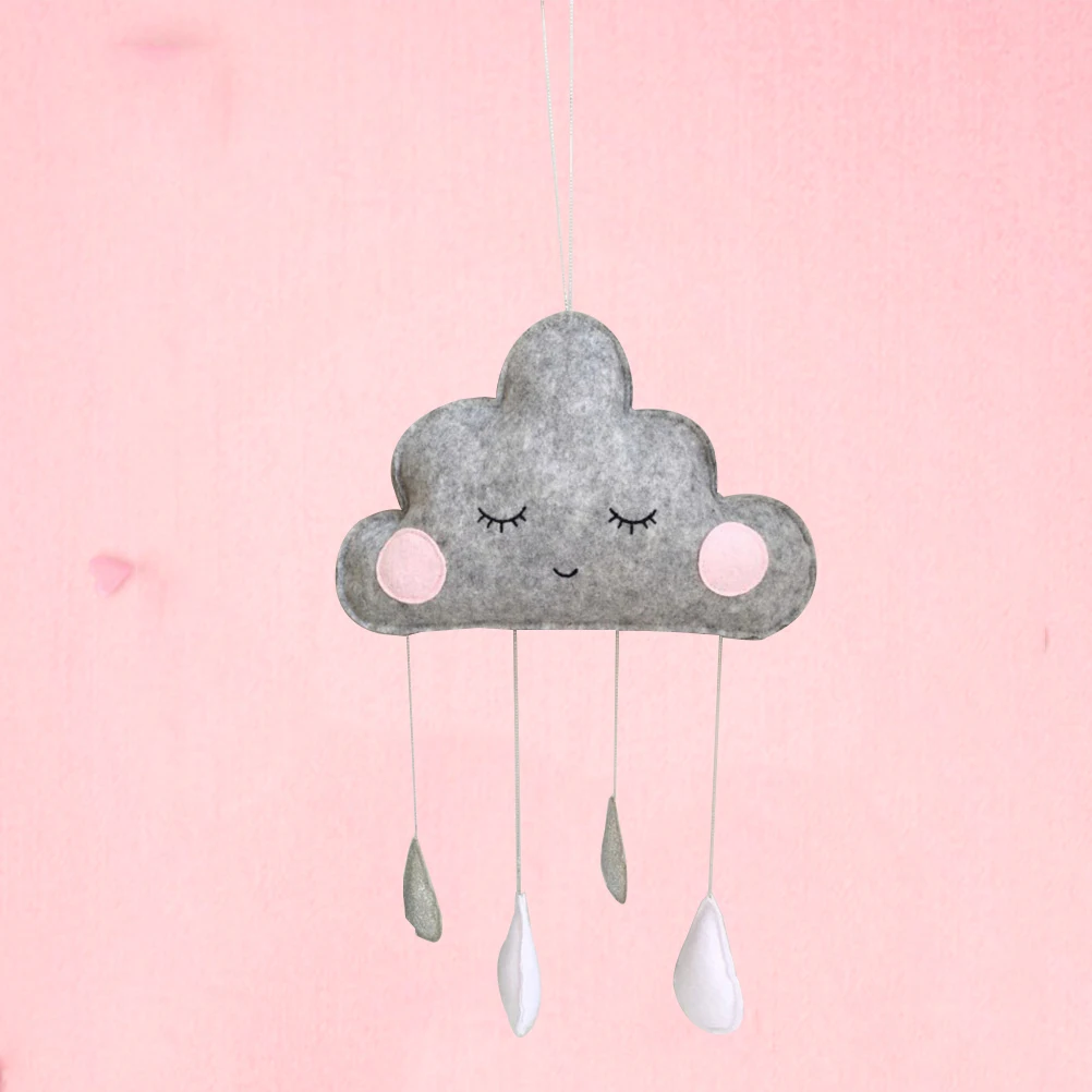 Girls Bedroom Decoration Cloud Felt Pendant Ceiling Hanging Tent Cloud-shaped Wall 
Girls Bedroom Decoration Cloud Felt Pendant Ceiling Hanging Tent Cloud-shaped Wall