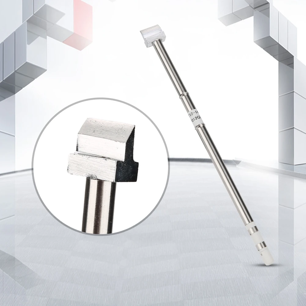 T12 Series Solder Iron Tip for 9550 951 952 203 Electric Soldering Station (T12-1401)
T12 Series Solder Iron Tip for 9550 951 952 203 Electric Soldering Station (T12-1401)