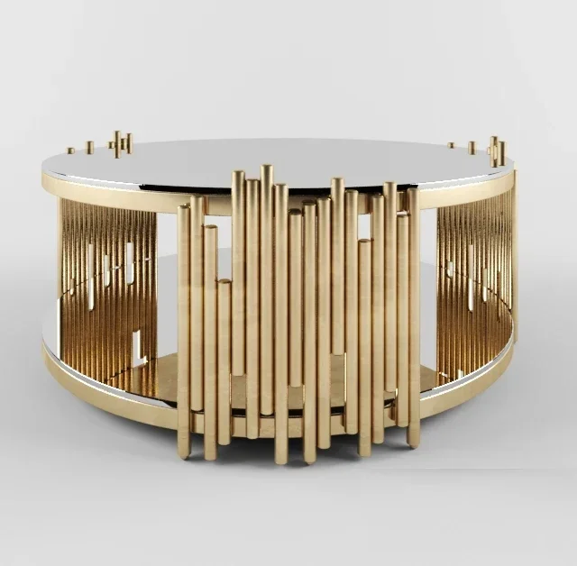 For High Fashion Stainless Steel Living Room Round Coffee Table Furniture In Gold Or Silver
For High Fashion Stainless Steel Living Room Round Coffee Table Furniture In Gold Or Silver