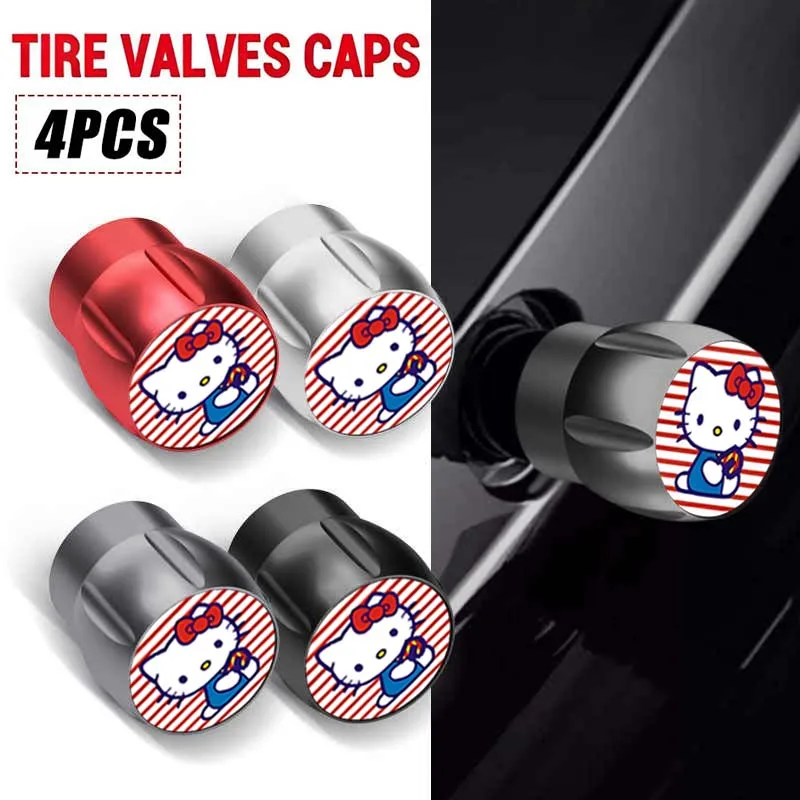 4pcs Anime Cartoon Sanrio Hello Kitty Car Wheel Tire Valve Stem Caps for Buick Cadillac Dodge Ford Jaguar Jeep Suzuki Opel Tesla
4pcs Anime Cartoon Sanrio Hello Kitty Car Wheel Tire Valve Stem Caps for Buick Cadillac Dodge Ford Jaguar Jeep Suzuki Opel Tesla