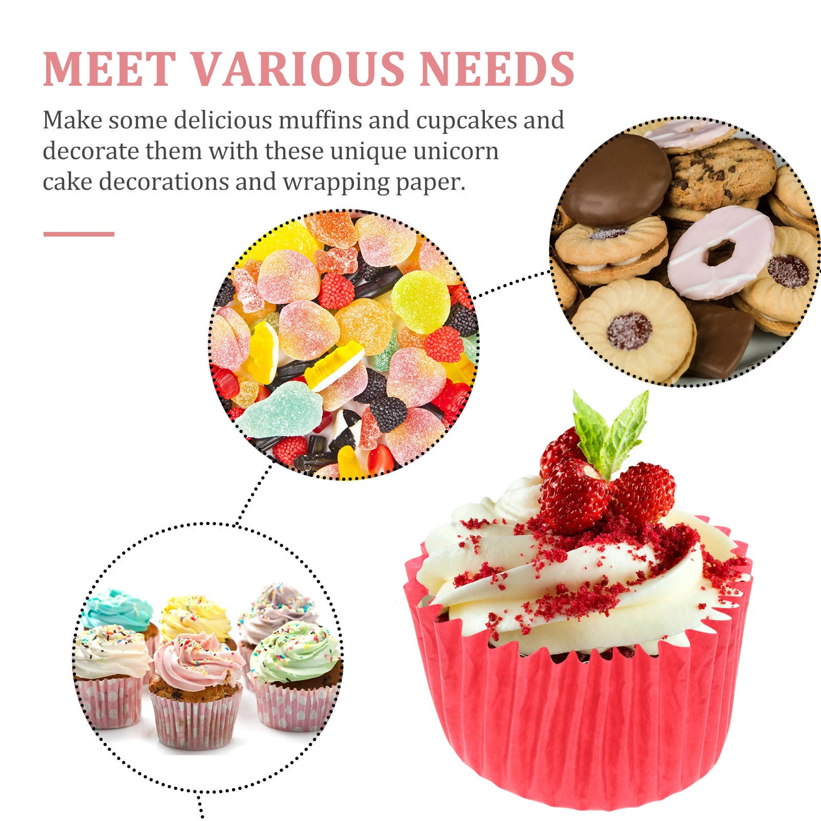 480Pcs Cupcake Cases Liners Muffin Cups Paper Heat Resistant Round Shape Baking Accessories For Anniversary Engagement
480Pcs Cupcake Cases Liners Muffin Cups Paper Heat Resistant Round Shape Baking Accessories For Anniversary Engagement