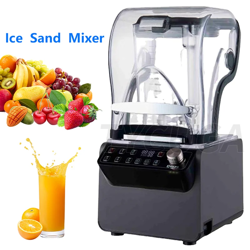 1800W Heavy Duty Commercial Grade Blender Mixer Juicer High Power Food Processor Ice Smoothie Bar Fruit Blender 26000RPM 110V
1800W Heavy Duty Commercial Grade Blender Mixer Juicer High Power Food Processor Ice Smoothie Bar Fruit Blender 26000RPM 110V