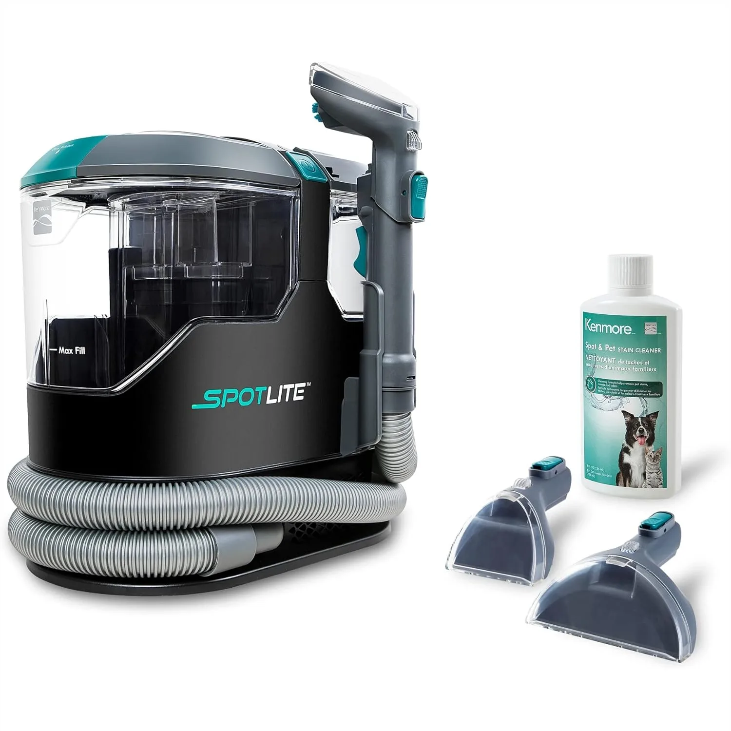 Portable Carpet Spot Cleaner with 17Kpa Suction for Upholstery and Pet Stains, Lightweight Dual Tank Design
Portable Carpet Spot Cleaner with 17Kpa Suction for Upholstery and Pet Stains, Lightweight Dual Tank Design